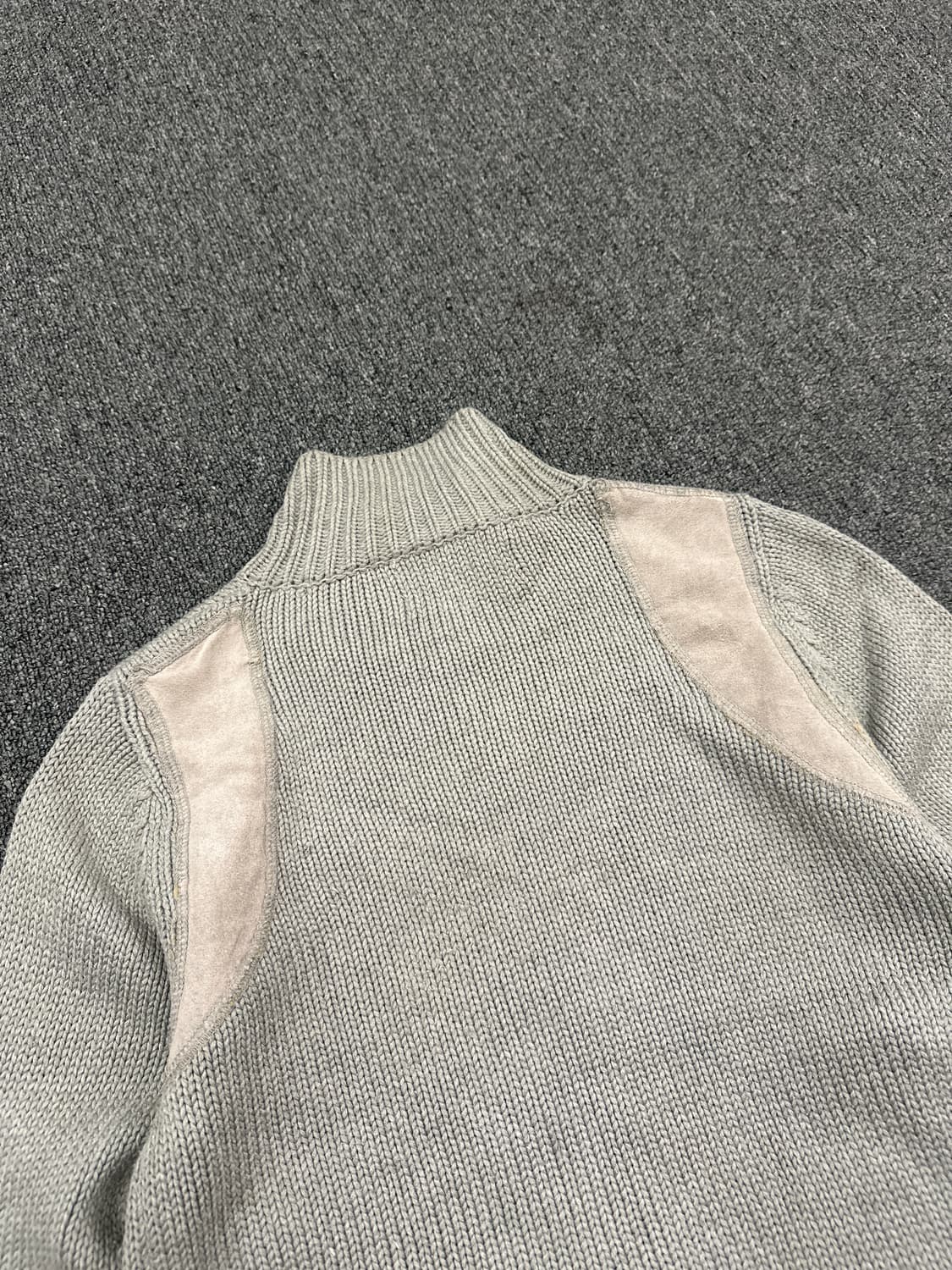 L) 재패니즈 빈티지 그레이 니트 집업 상품이미지8