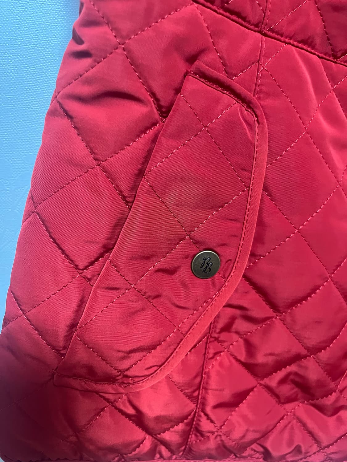 브룩스브라더스 레드 퀼팅 조끼 상품이미지4