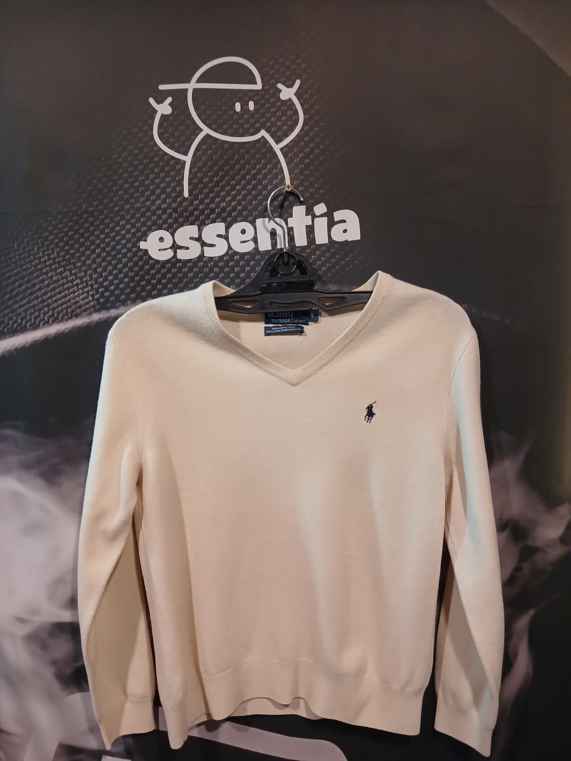 폴로 브이넥 니트 상품이미지1