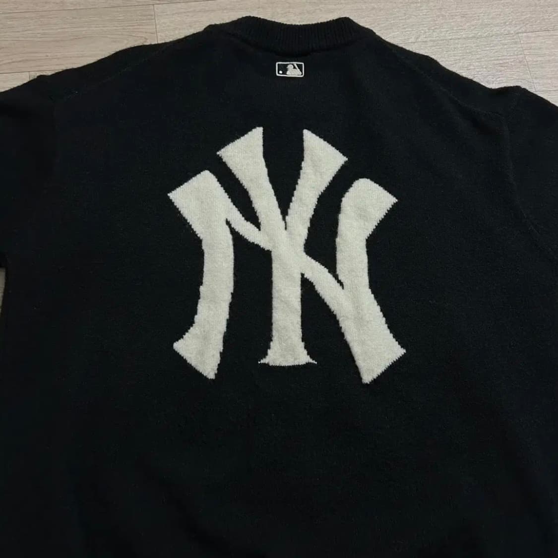 MLB 뉴욕양키즈 백로고 니트(L) 상품이미지6