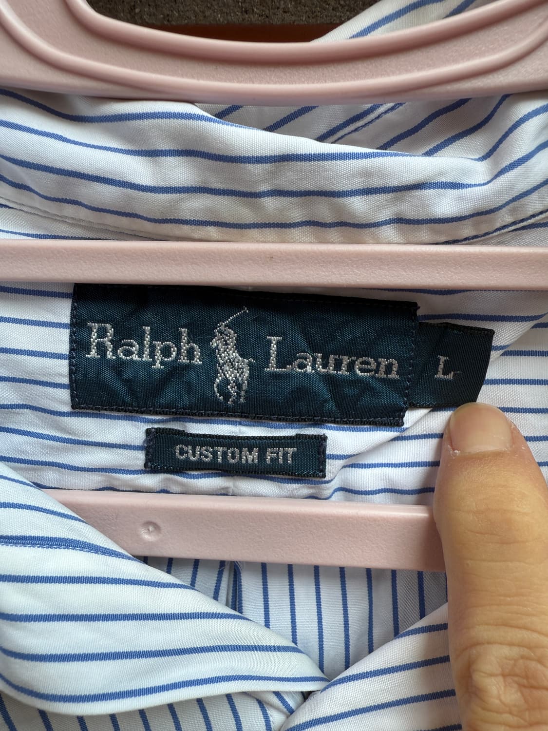 폴로 랄프로렌 스트라이프 반팔 셔츠 상품이미지4