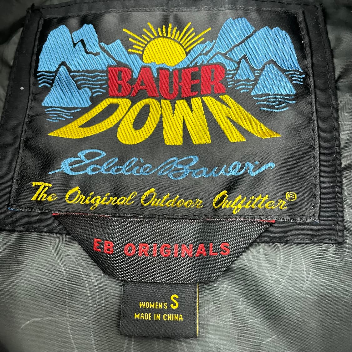 에디바우어 스카이라이너 복각 다운 베스트  상품이미지2