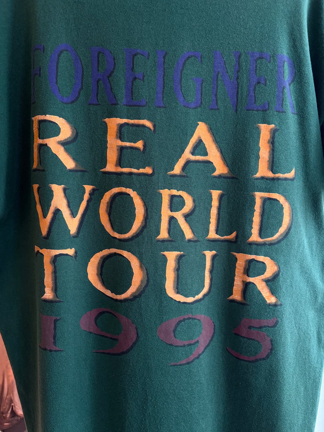 1995 Foreigner 투어 티셔츠 상품이미지1