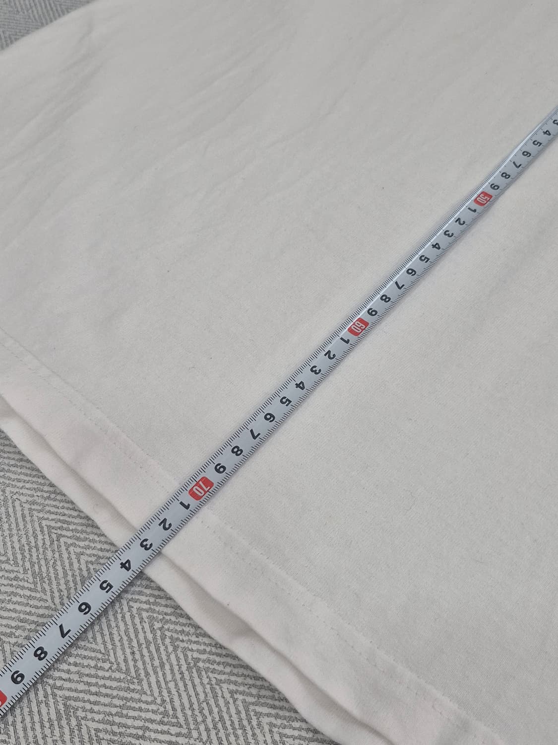 [M] 칼하트 포켓 반팔티 화이트 코튼 상품이미지7