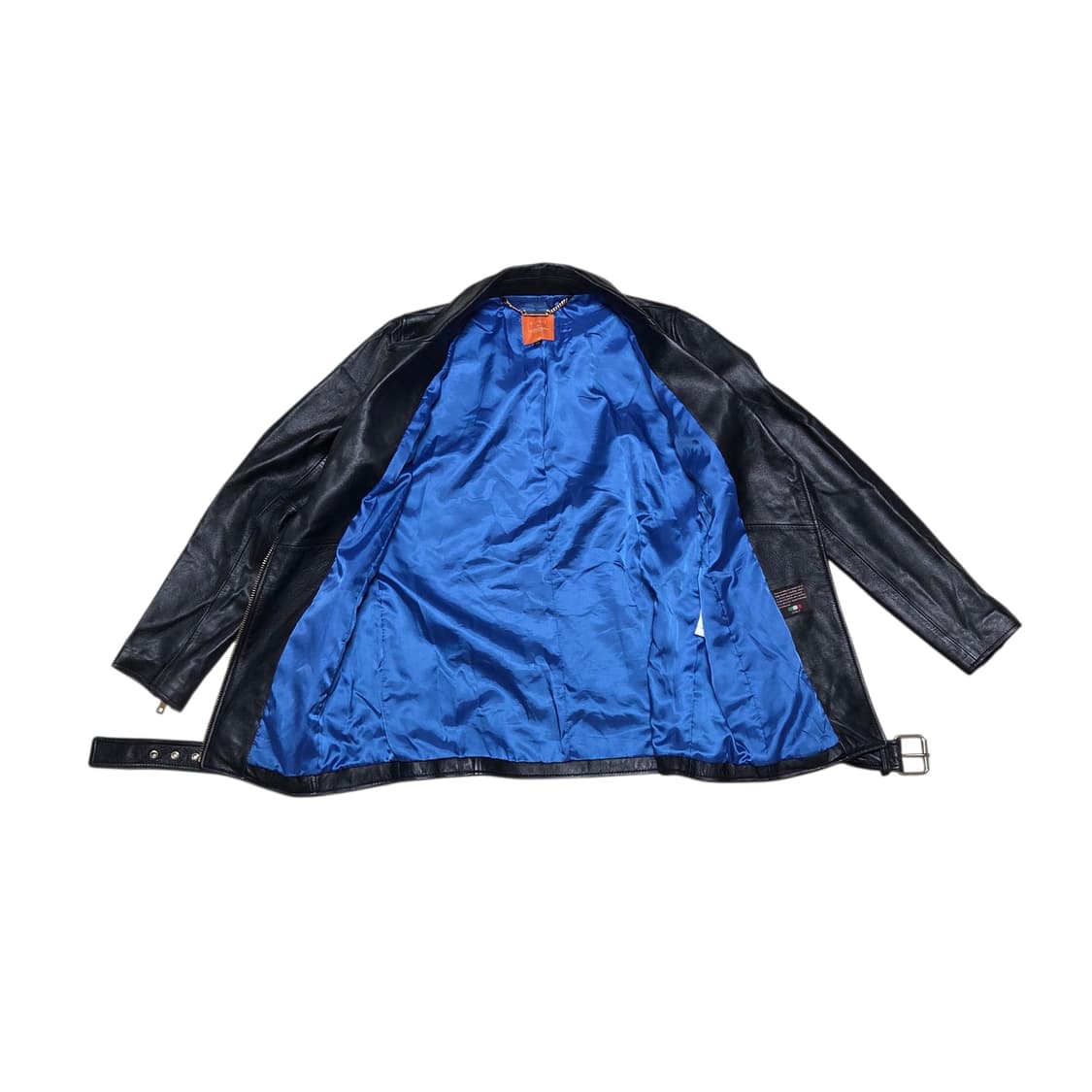 ROBO  양 가죽 100% 여성 빈티지 라이더 자켓 상품이미지3