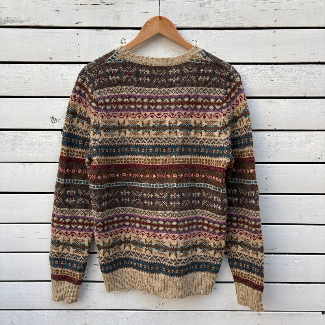 Freak’s store 프릭스스토어 페어아일 브이넥 니트 상품이미지2