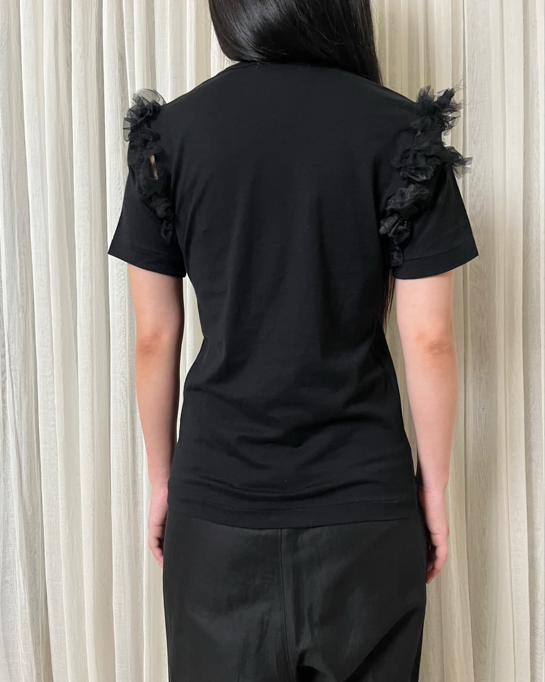 꼼데가르송 숄더 레이스 티셔츠 comme des garcons 상품이미지9