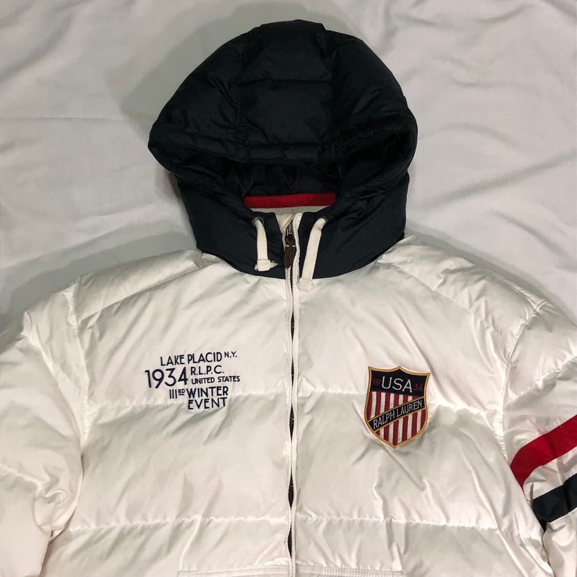 폴로 랄프로렌 USA 올림픽팀 빅로고 패딩 상품이미지2