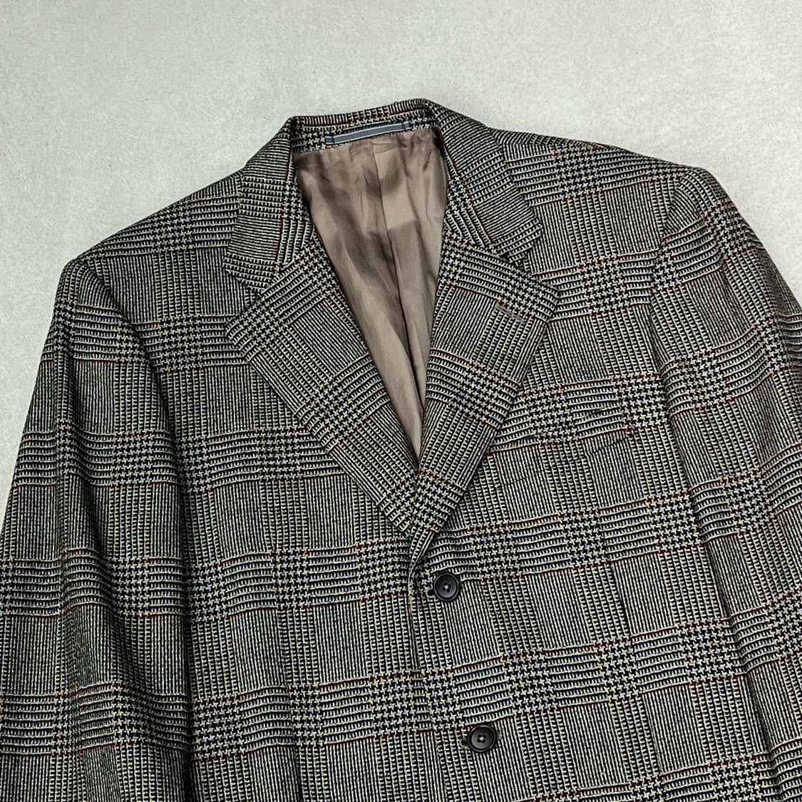 에르메네질도 제냐 체크 블레이저 s09686 상품이미지4