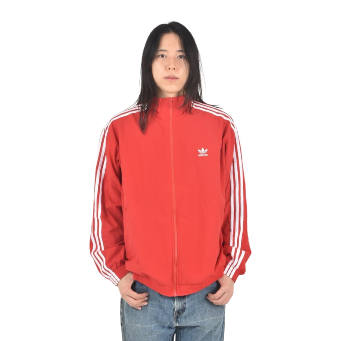 아디다스 삼선 바람막이 윈드브레이커 자켓 2XL N0553 상품이미지1