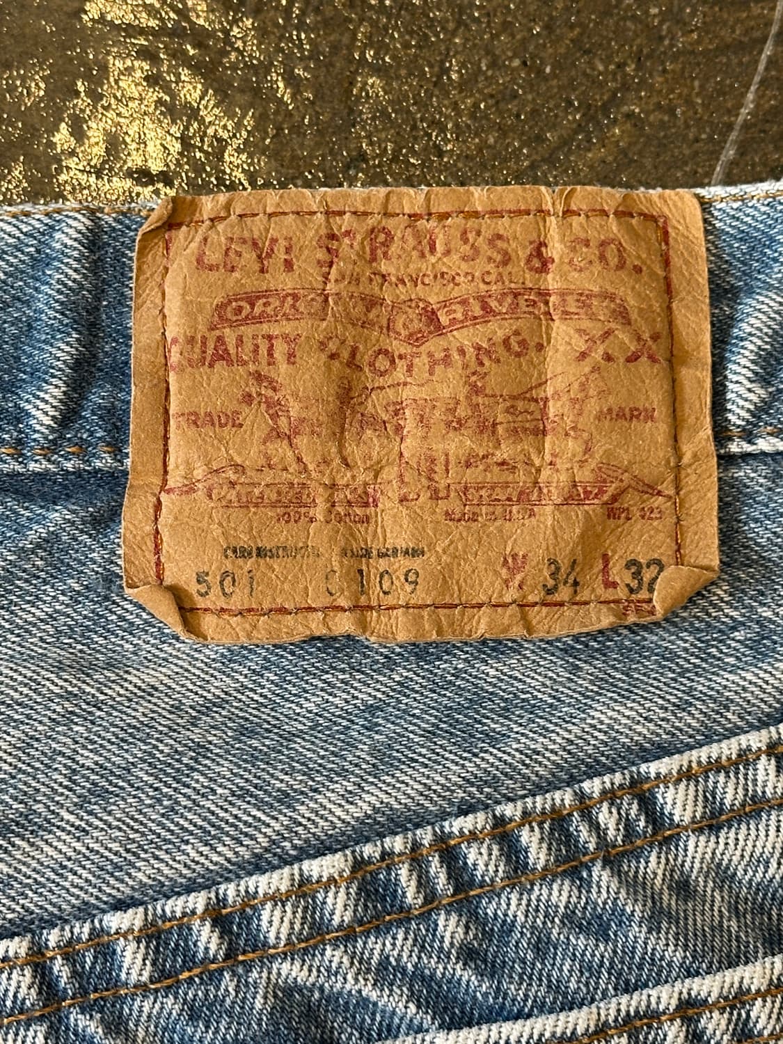 80s USA 리바이스 501 W34 L32 상품이미지7