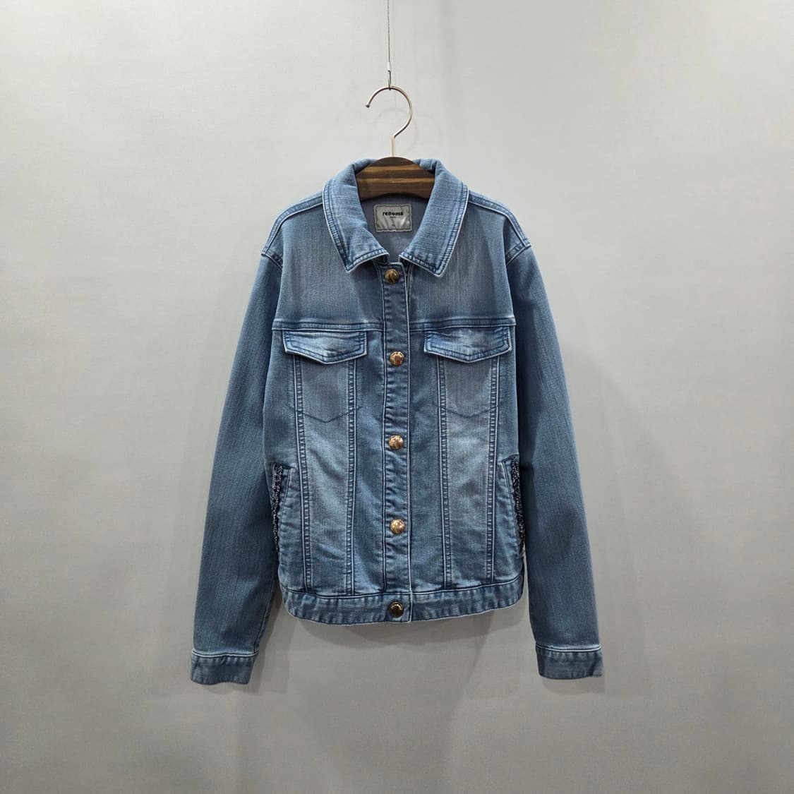 레노마 키즈 스판 데님자켓 150/12/13Y  상품이미지1