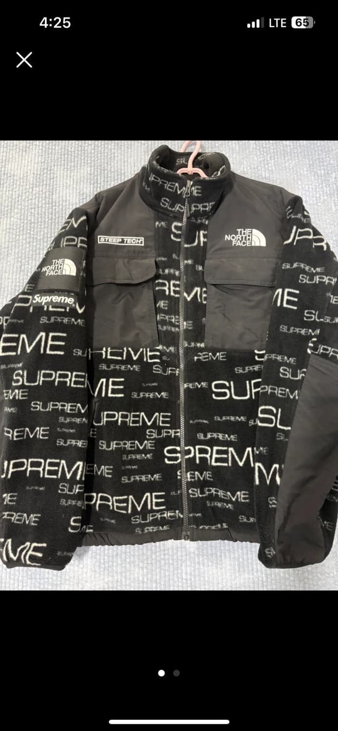 슈프림 노스페이스 스팁테크 플리스 자켓 L 상품이미지4