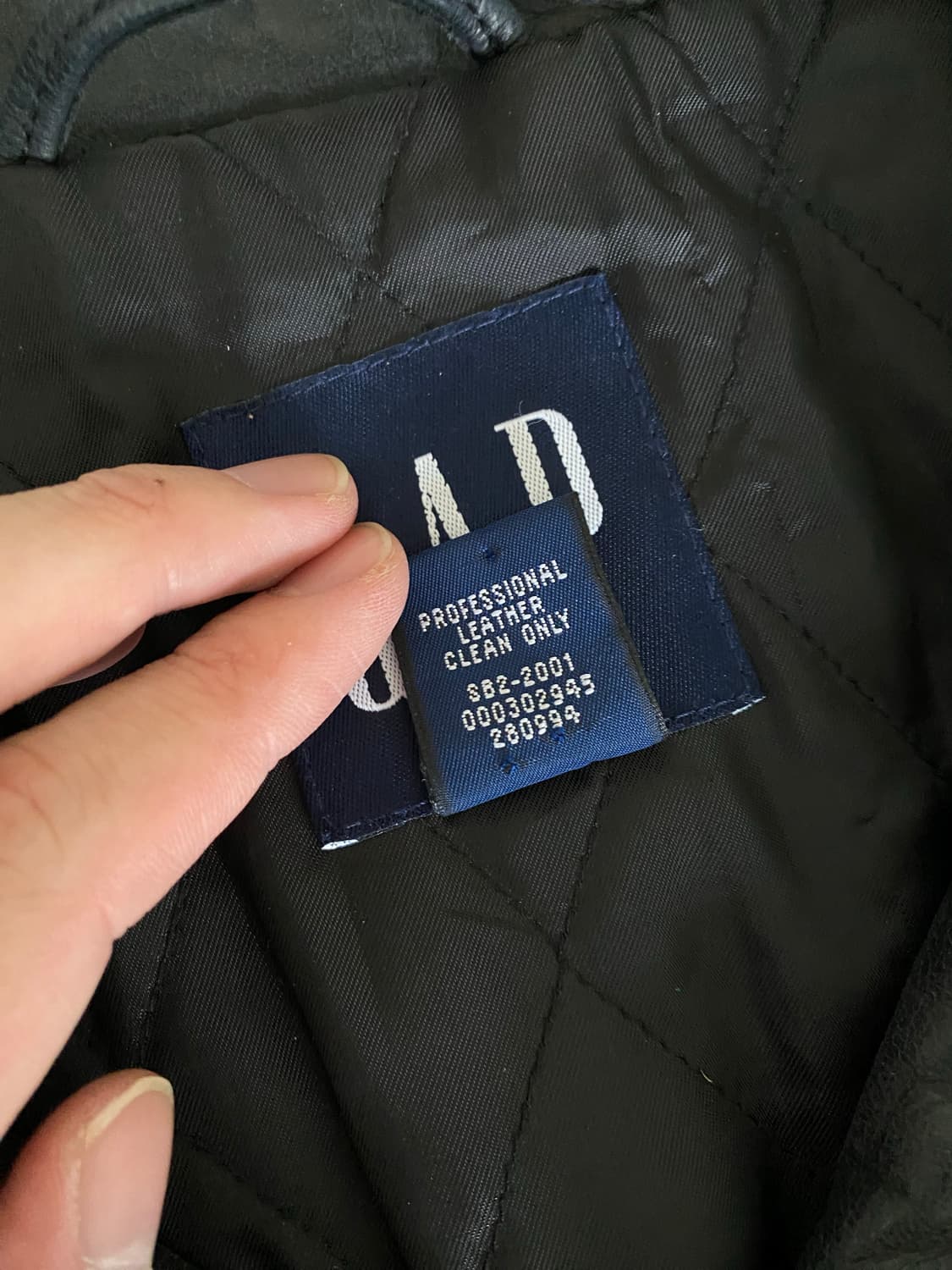 (XXL) 올드갭 레더 자켓 상품이미지6