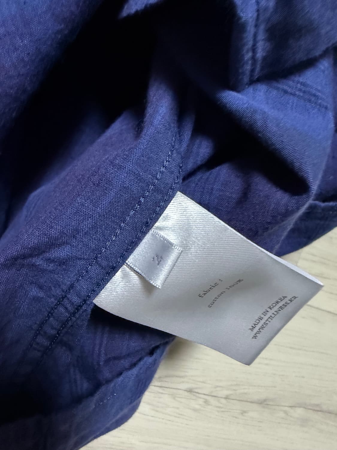 스틸네스 마드라스 체크 셔츠 2사이즈 판매 상품이미지3