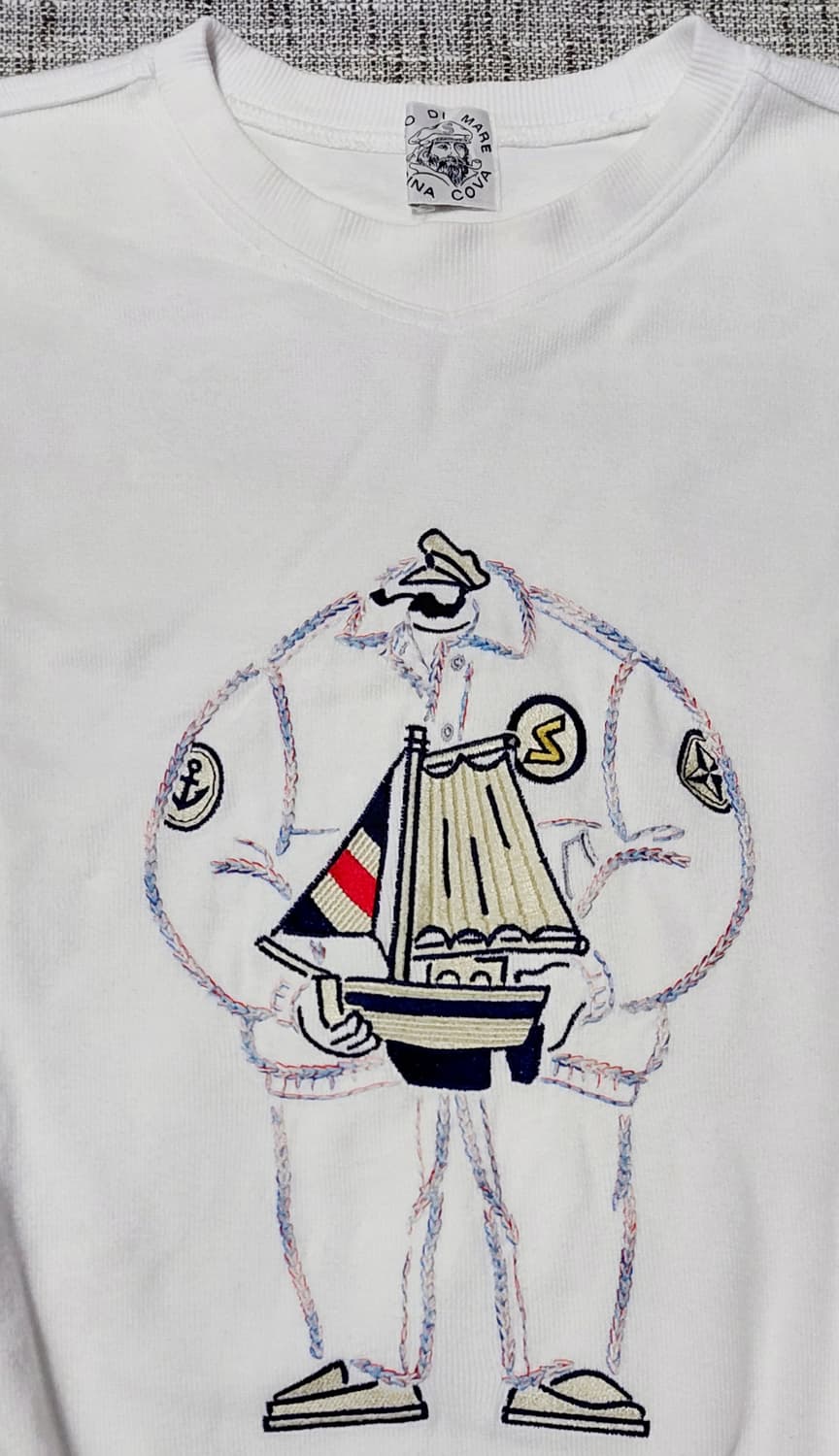 일본 SINA COVA시나코바 맨투맨 L 상품이미지2