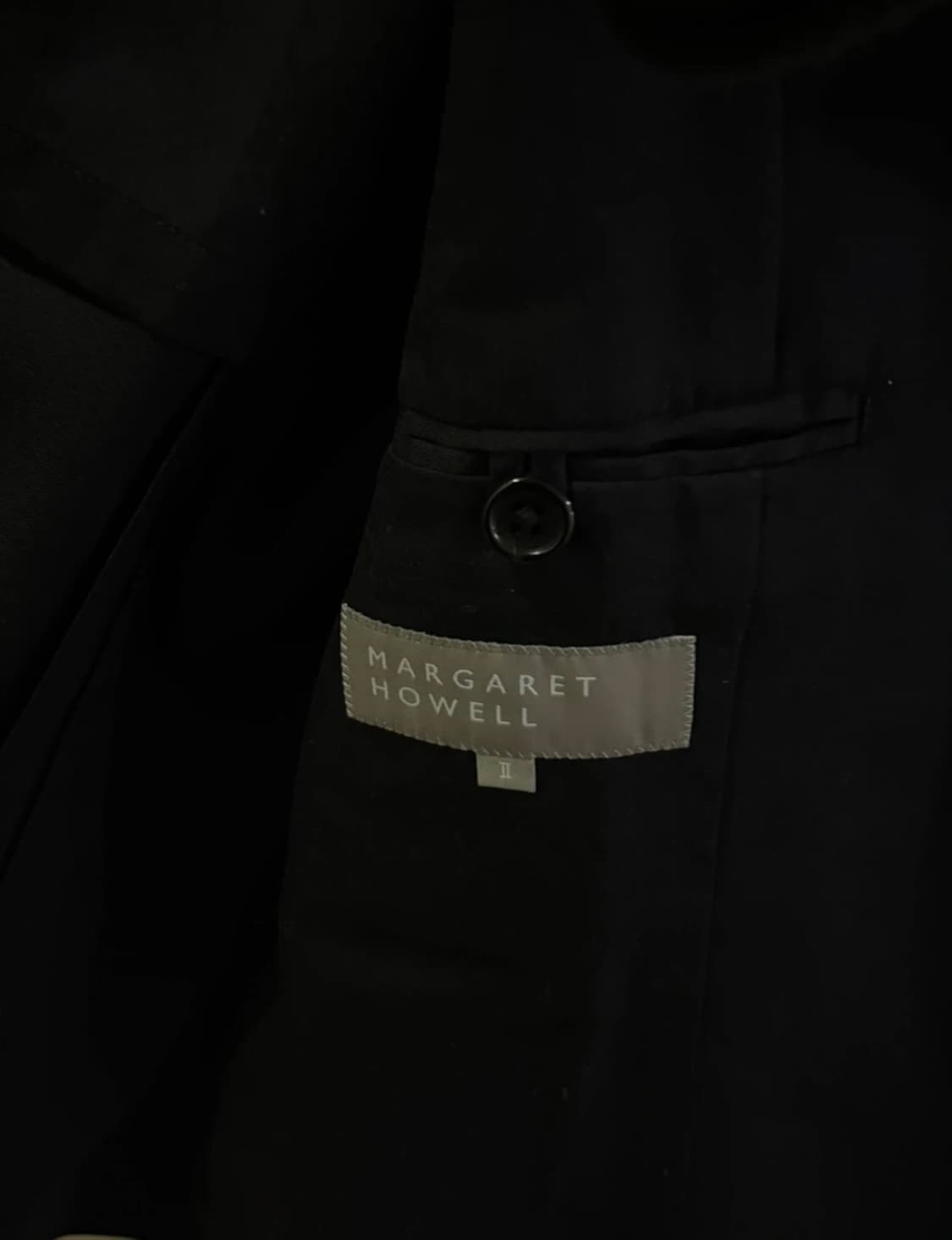 MHL 마가렛 호웰 블랙 자켓 상품이미지3