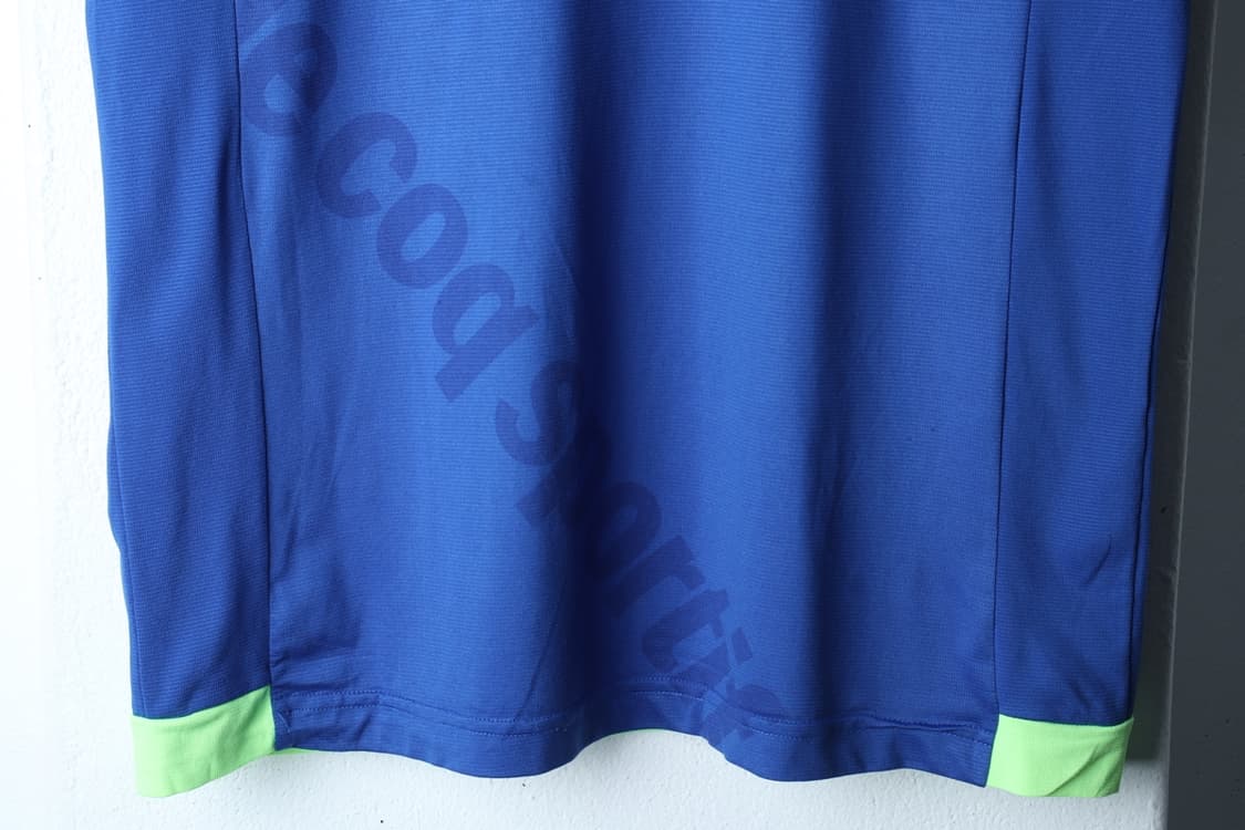 (L-XL) 르꼬끄 반팔 티셔츠 레터링 기능성 블루 올드스쿨-7B83 상품이미지4