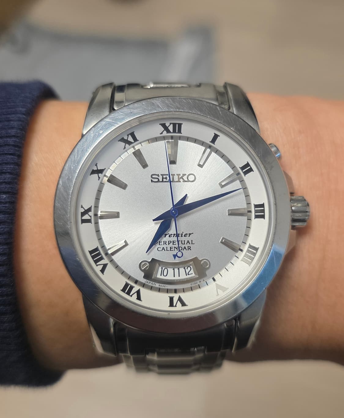 세이코 (.SEIKO) 프리미어 퍼페츄얼 캘린더  SNQ145P1 시계 상품이미지8