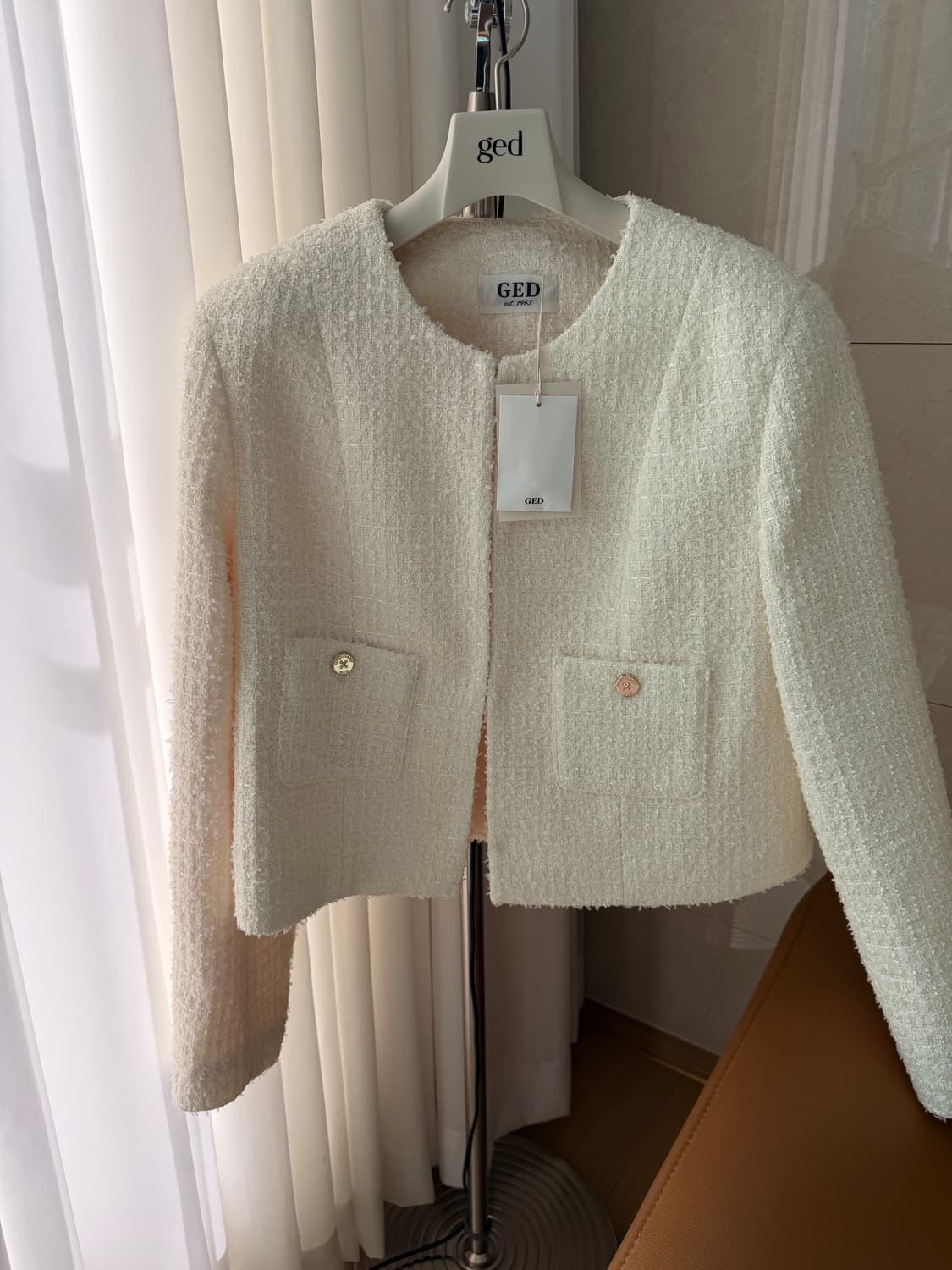 게드 트위드자켓 M 상품이미지2