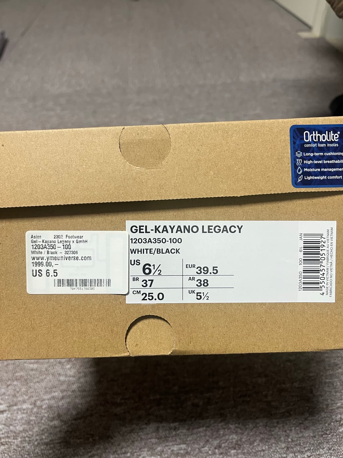 아식스 gmbh 젤카야노 250 상품이미지4