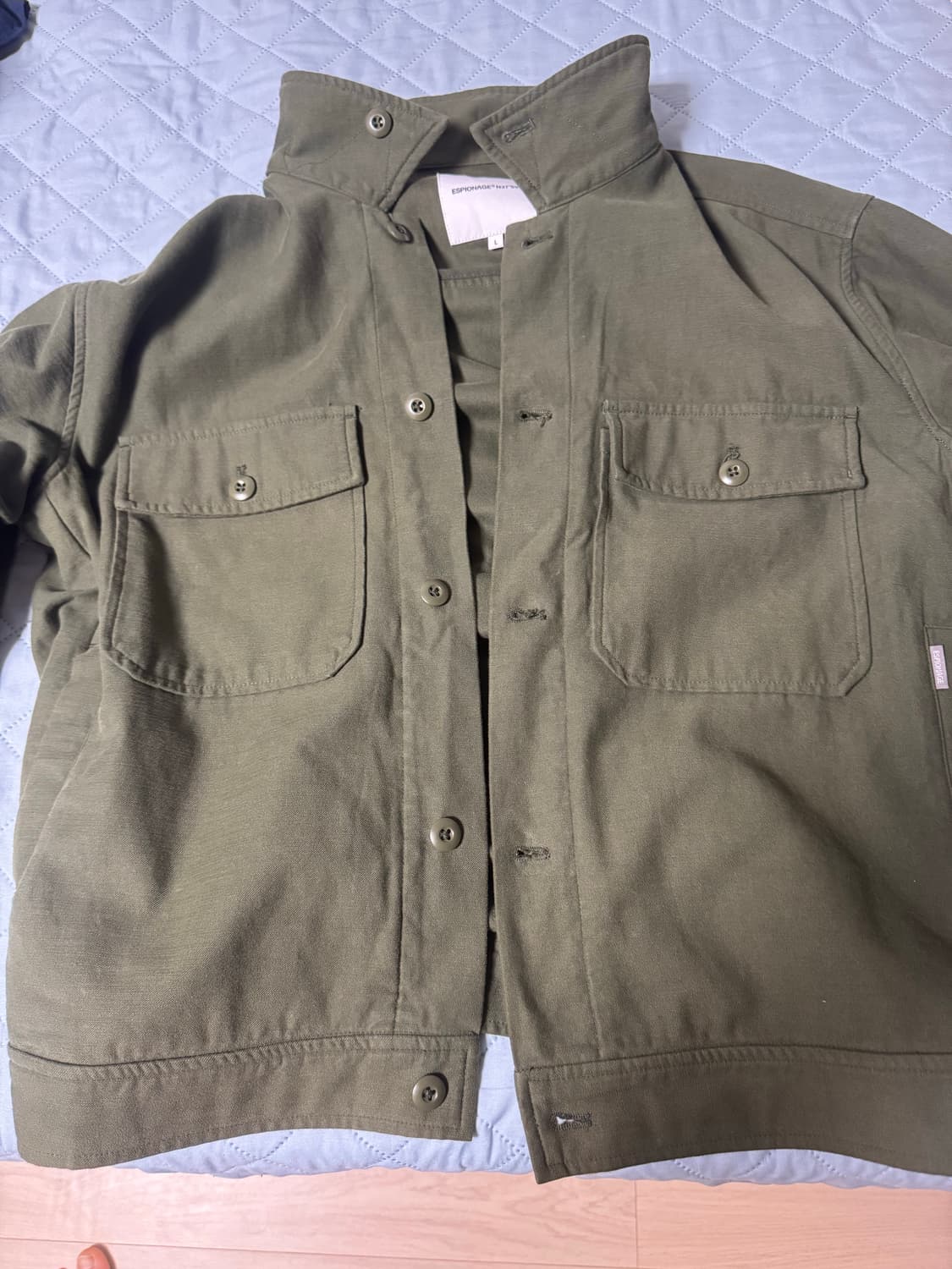 에스피오나지 셔츠 블루종  상품이미지3