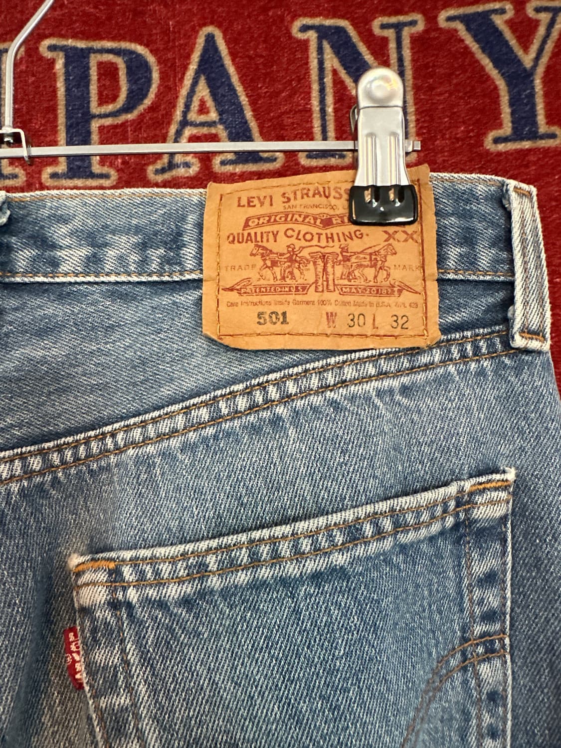 Made in USA🇺🇸 90년대 리바이스501 30/32 버튼플라이 상품이미지5