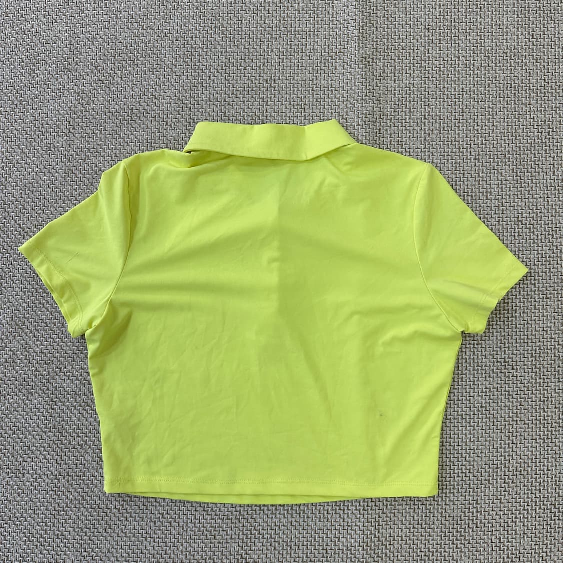 L 젝시믹스 피케 크롭 티셔츠 0327D 상품이미지3