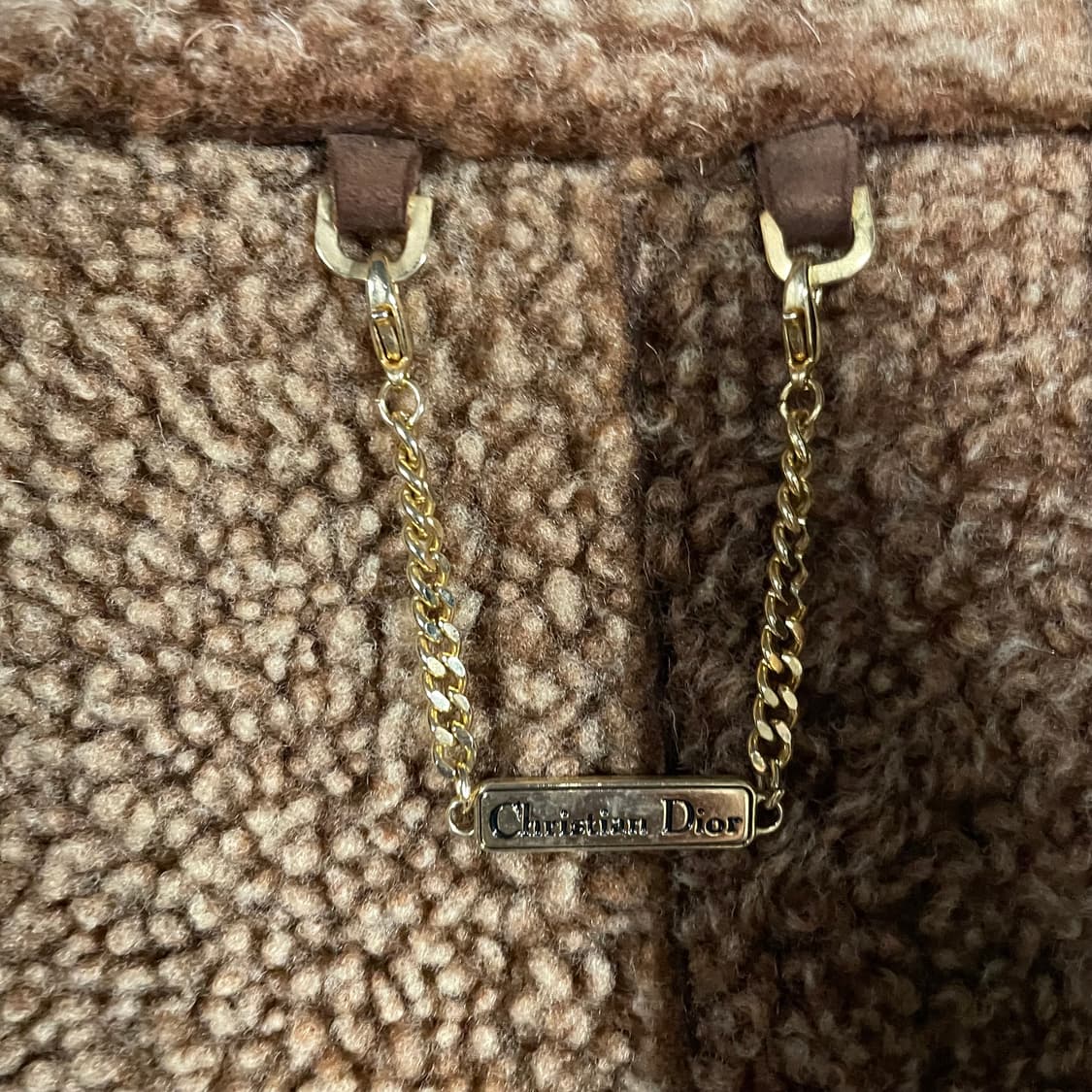 크리스찬 디올 몽슈 양가죽 무스탕 코트 상품이미지7