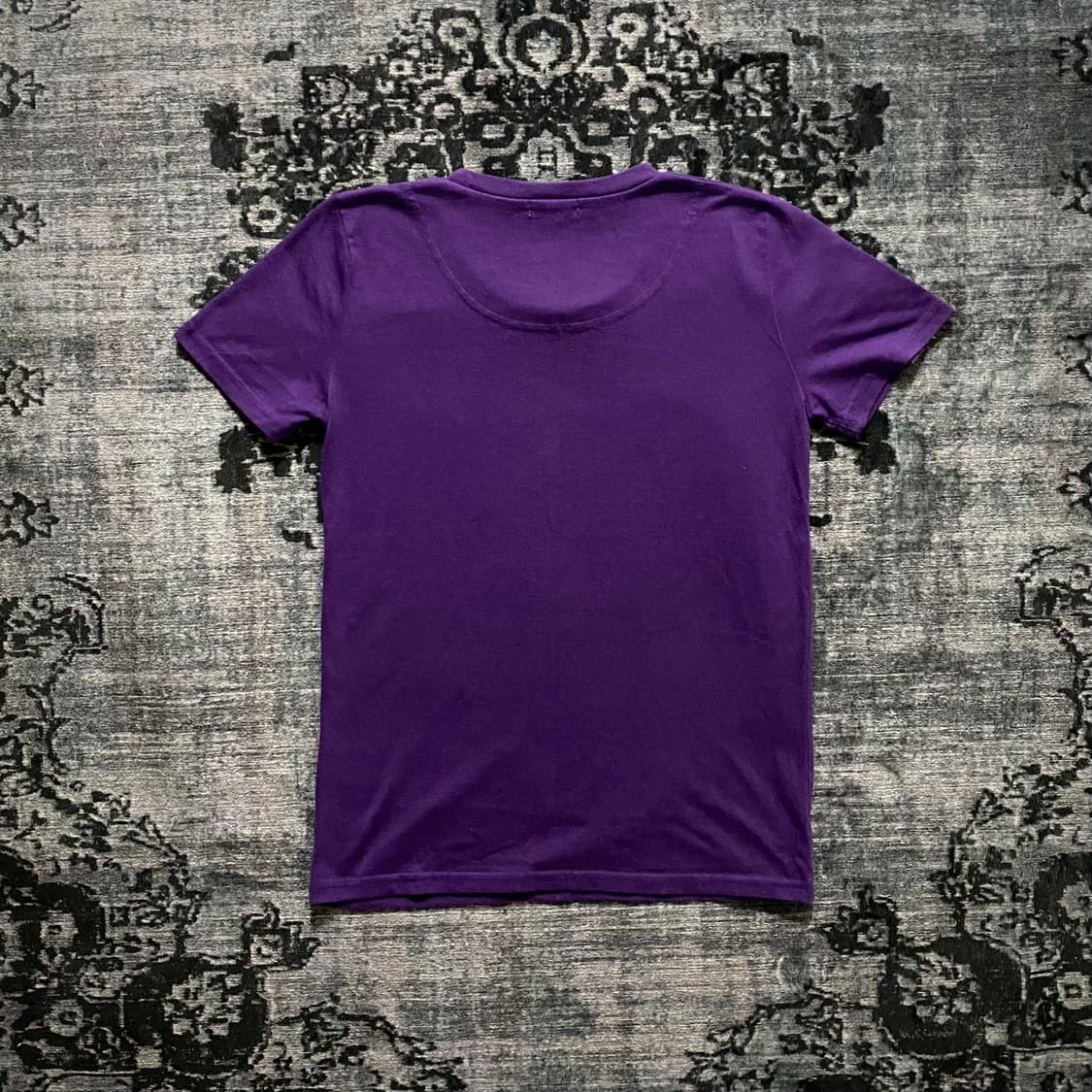 Purple Graphic Y2K T-Shirt 상품이미지2