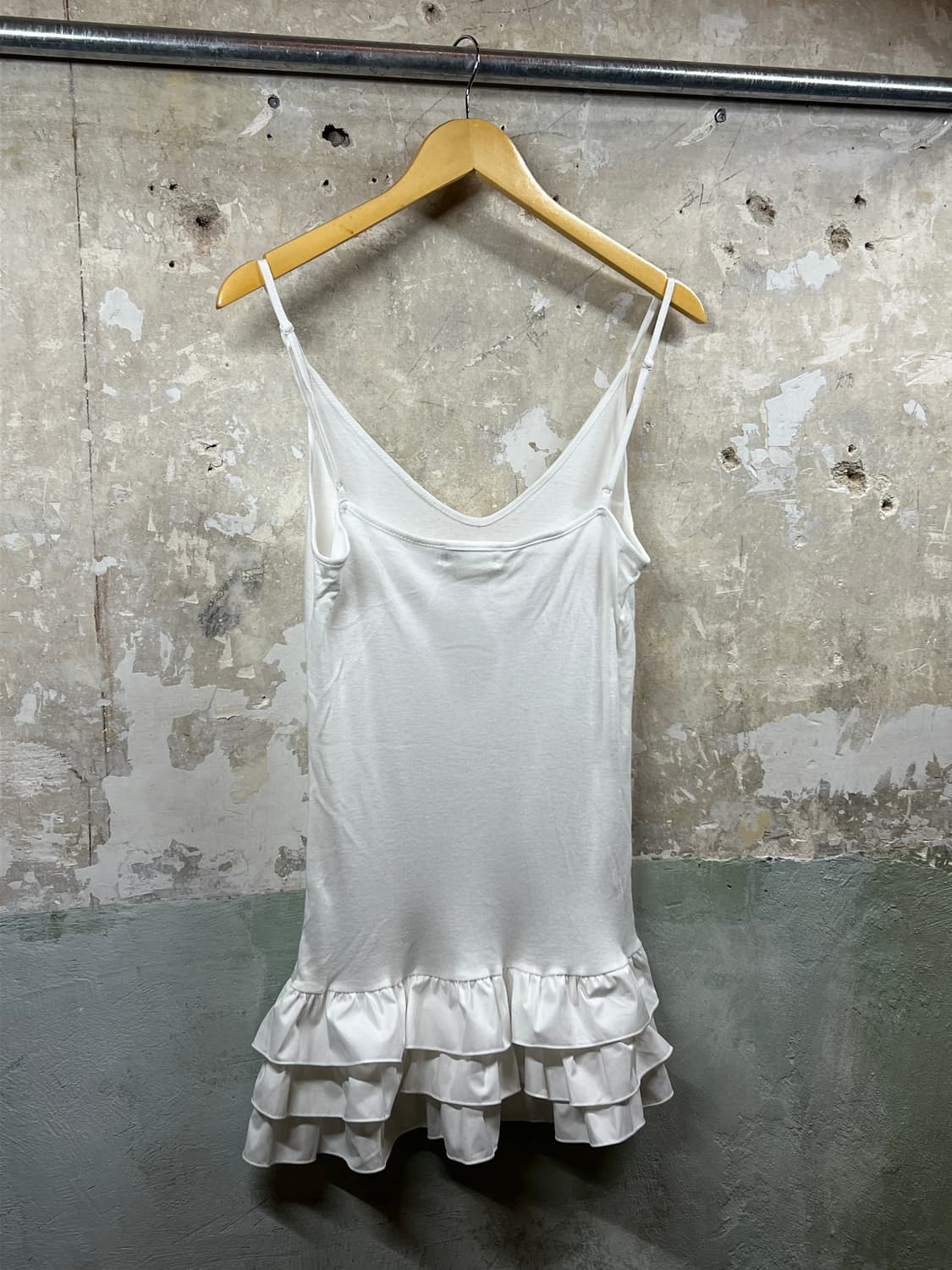 [For her/포허] Frill jersey dress 프릴 원피스 상품이미지5