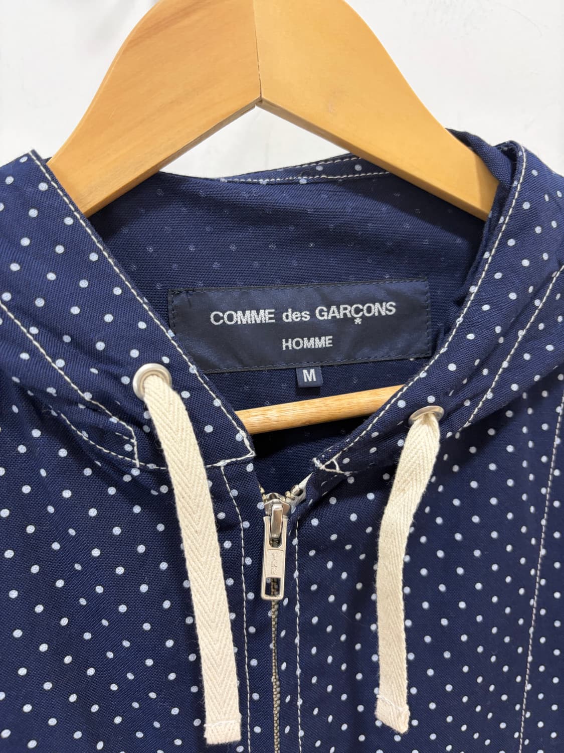 comme des garcons homme 꼼데가르송 도트 땡땡이 후드  상품이미지2