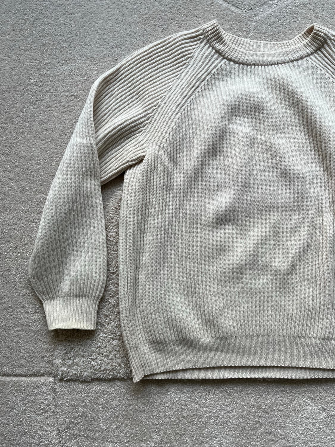 르메르 x 유니클로 U 헤비게이지 심리스 봉니트 (105-110) 상품이미지4