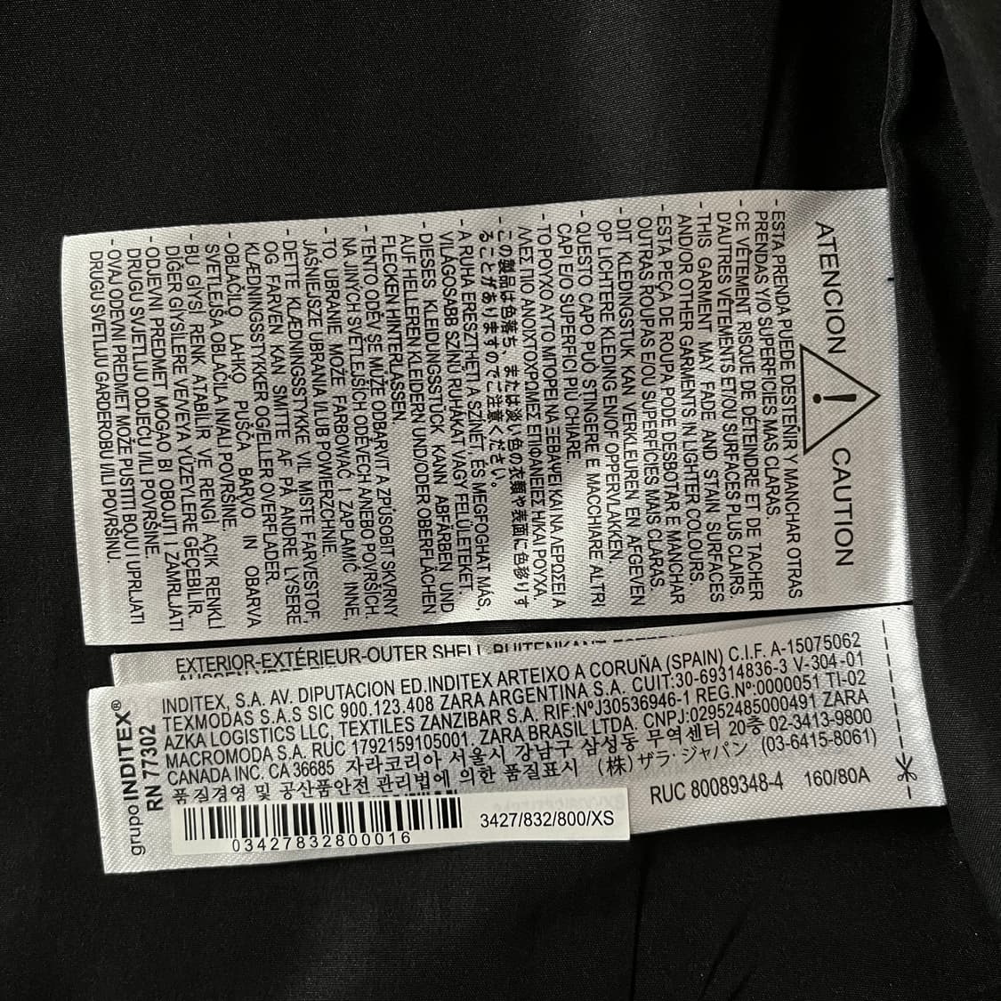 자라 더블 라이더 레더 자켓 상품이미지7