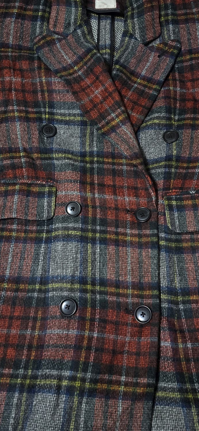 8 seconds 체크 코트 XS 상품이미지5