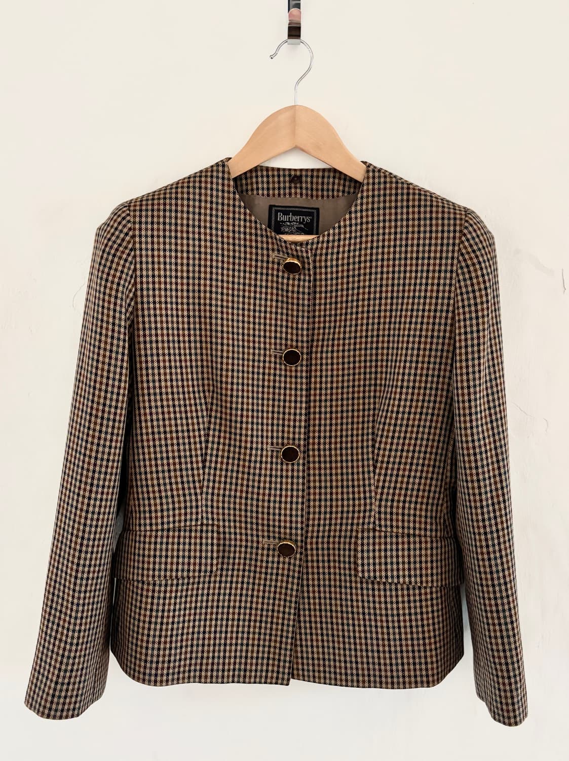 90s Burberrys 체크 자켓 상품이미지3