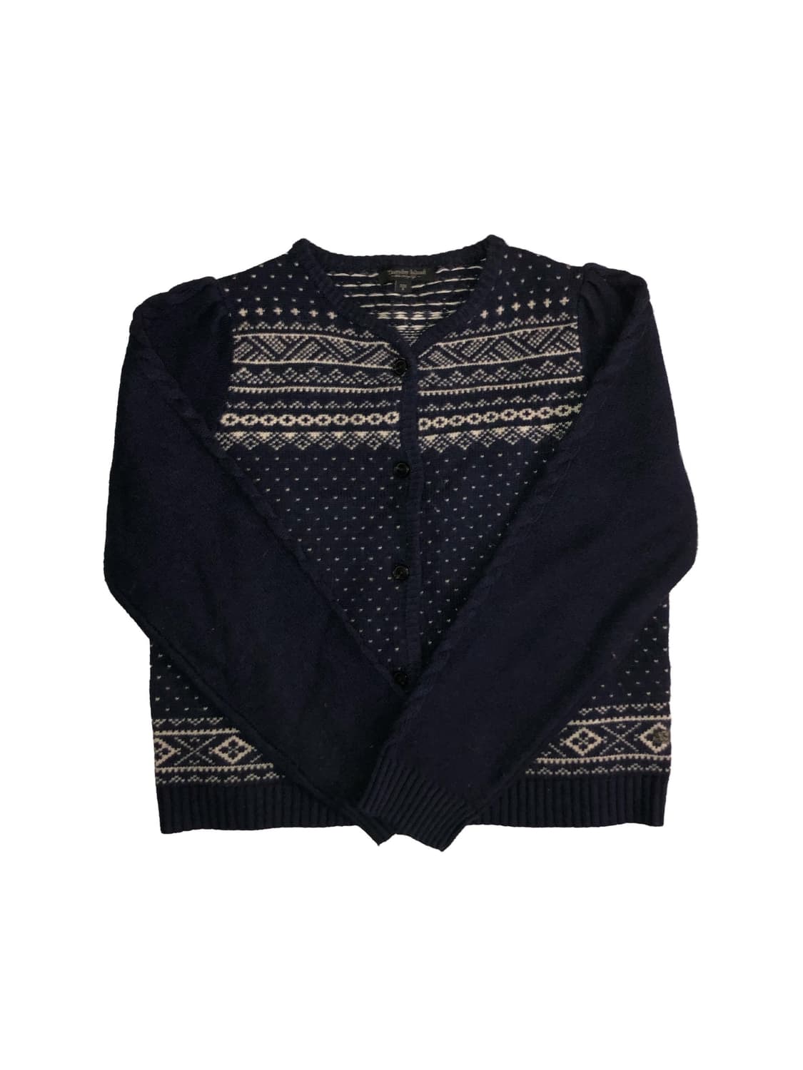 Thursday lsland 노르딕 도트 패턴 가디건 상품이미지3