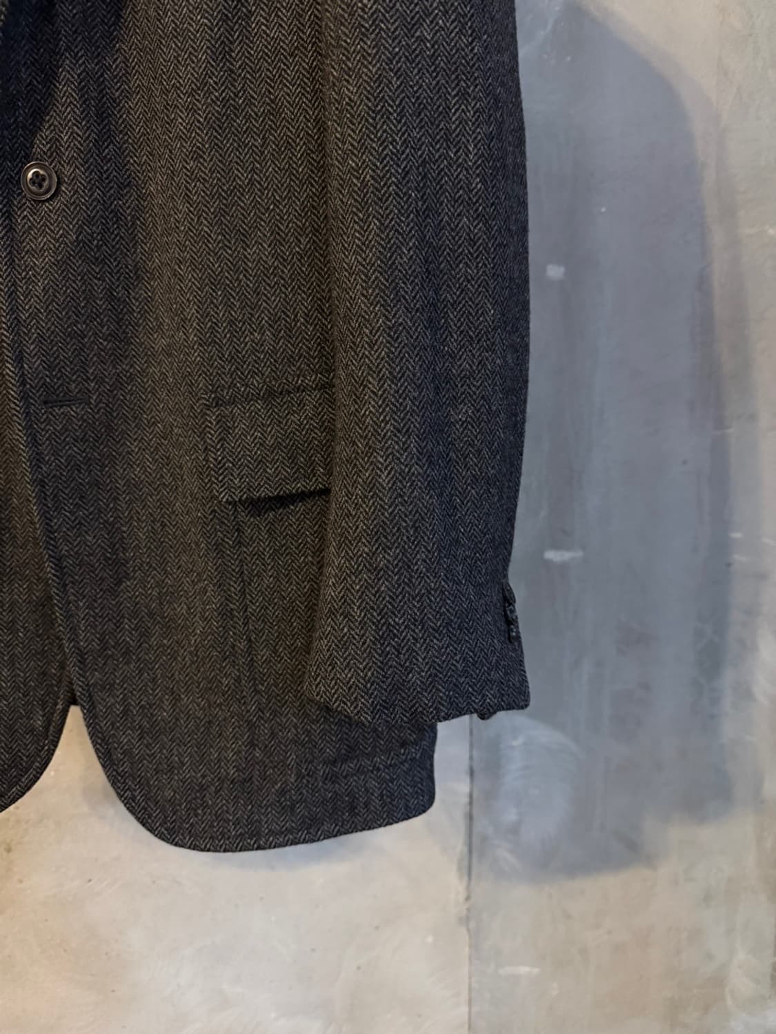 쉽스 문트위드 헤링본 자켓 남성95-100 상품이미지5