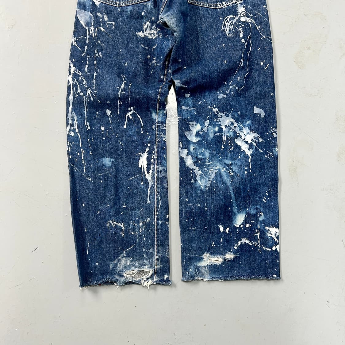 90s 에드윈 스플래쉬 페인팅 데님팬츠  상품이미지6