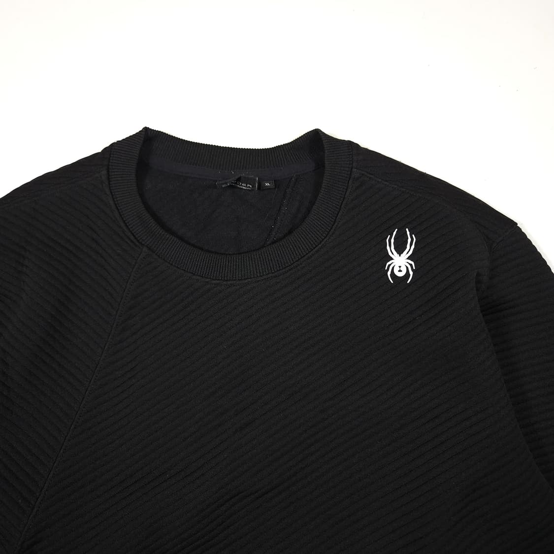 스파이더 맨투맨 블랙 상품이미지2