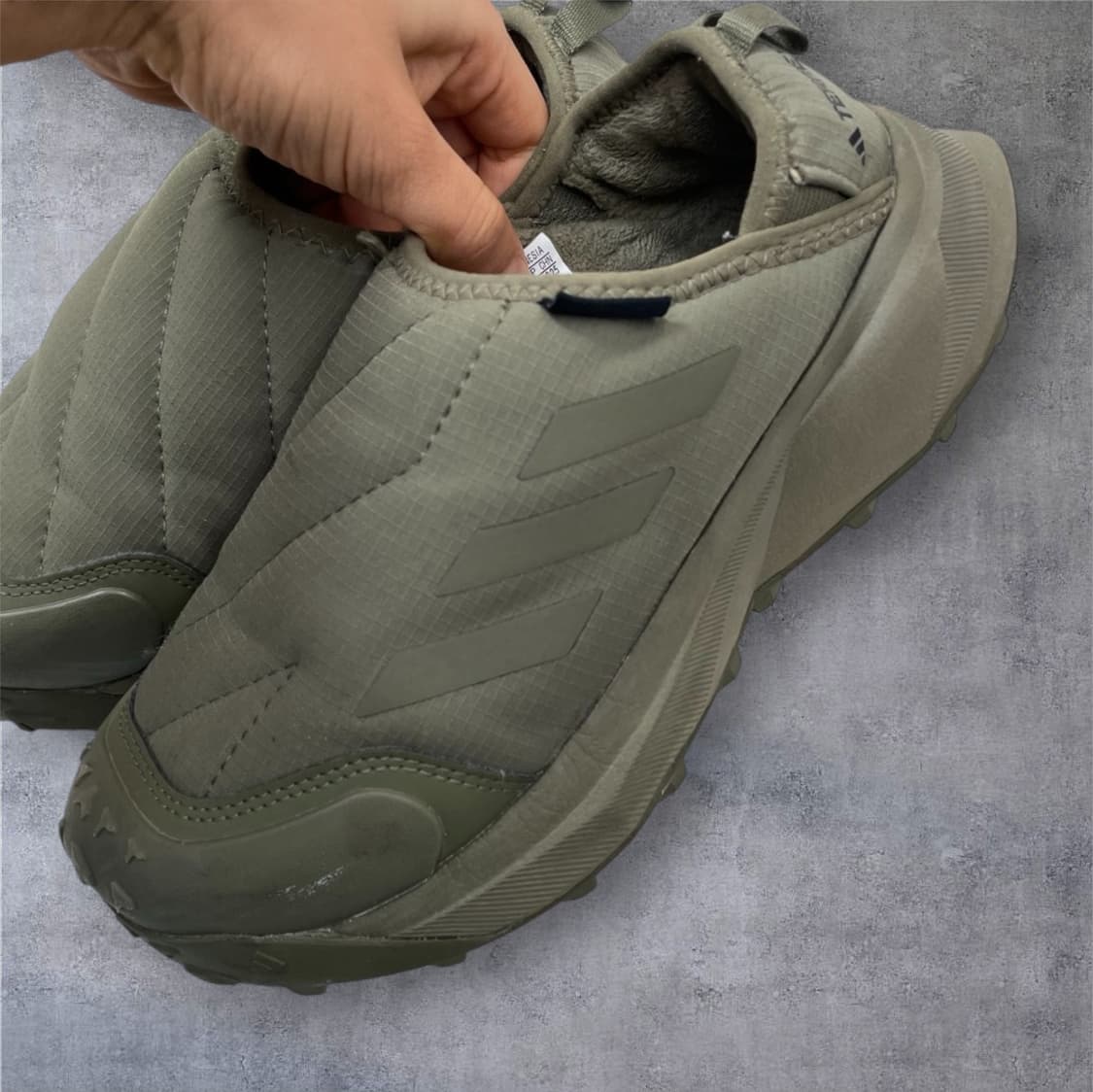 아디다스 Adidas 올리브 TERREX 콜드레디 윈터 슬립온 225 상품이미지5