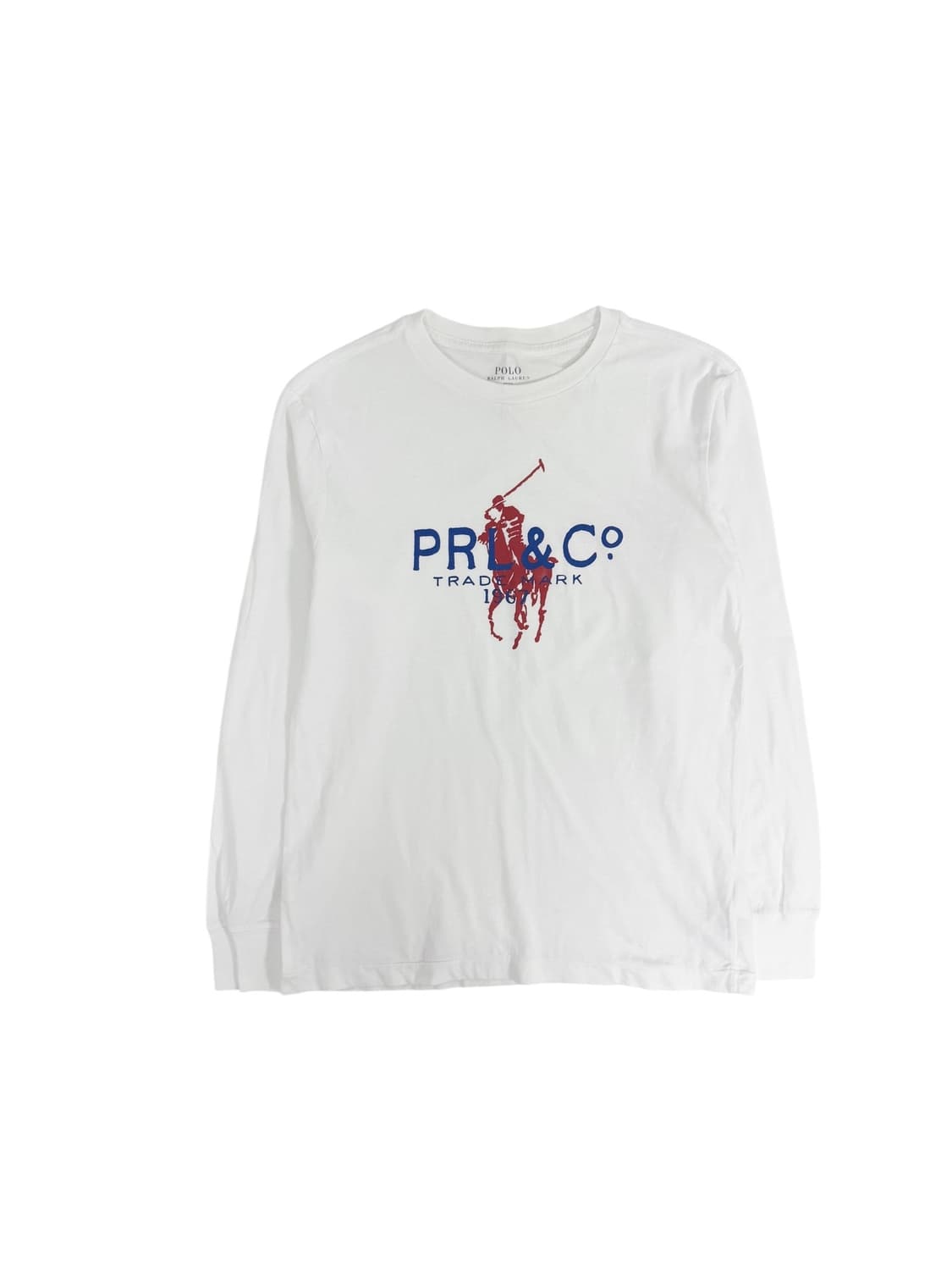 폴로 빅포니 롱 슬리브리스 화이트 (woman m) 상품이미지1