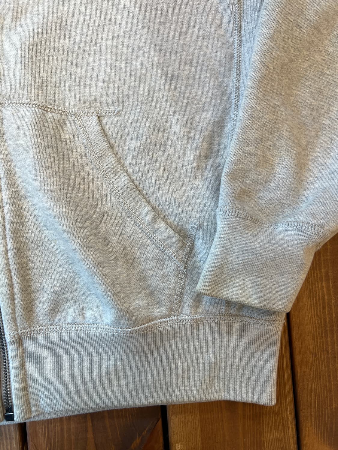 폴로 그레이 후드집업 상품이미지8