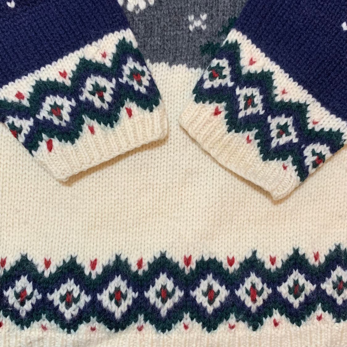 90s Ralph Lauren wool sweater (s) 상품이미지4