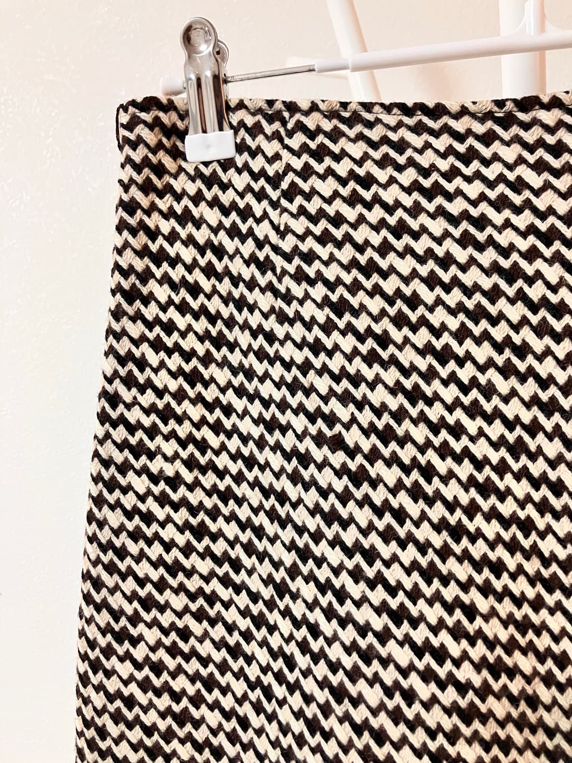 패턴 울혼방 스커트 일본빈티지 상품이미지2