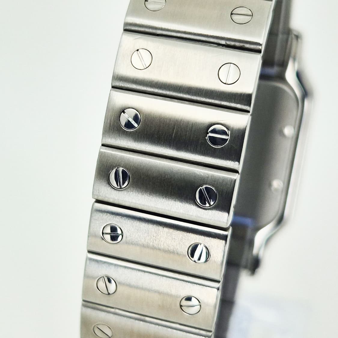 까르띠에 산토스 갈베 스틸 라지사이즈  상품이미지5