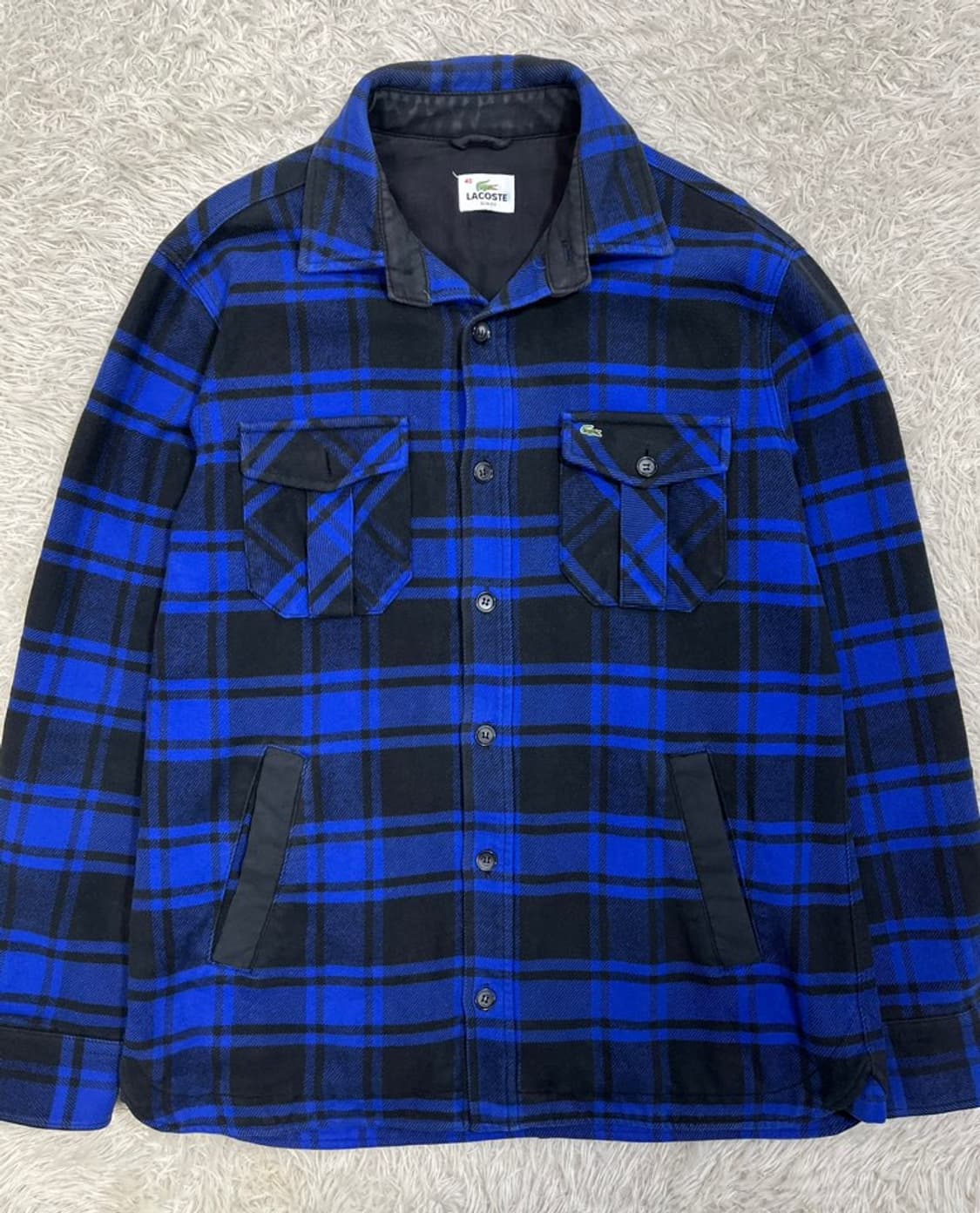 라코스테 플란넬 체크 셔츠/#3000 상품이미지1