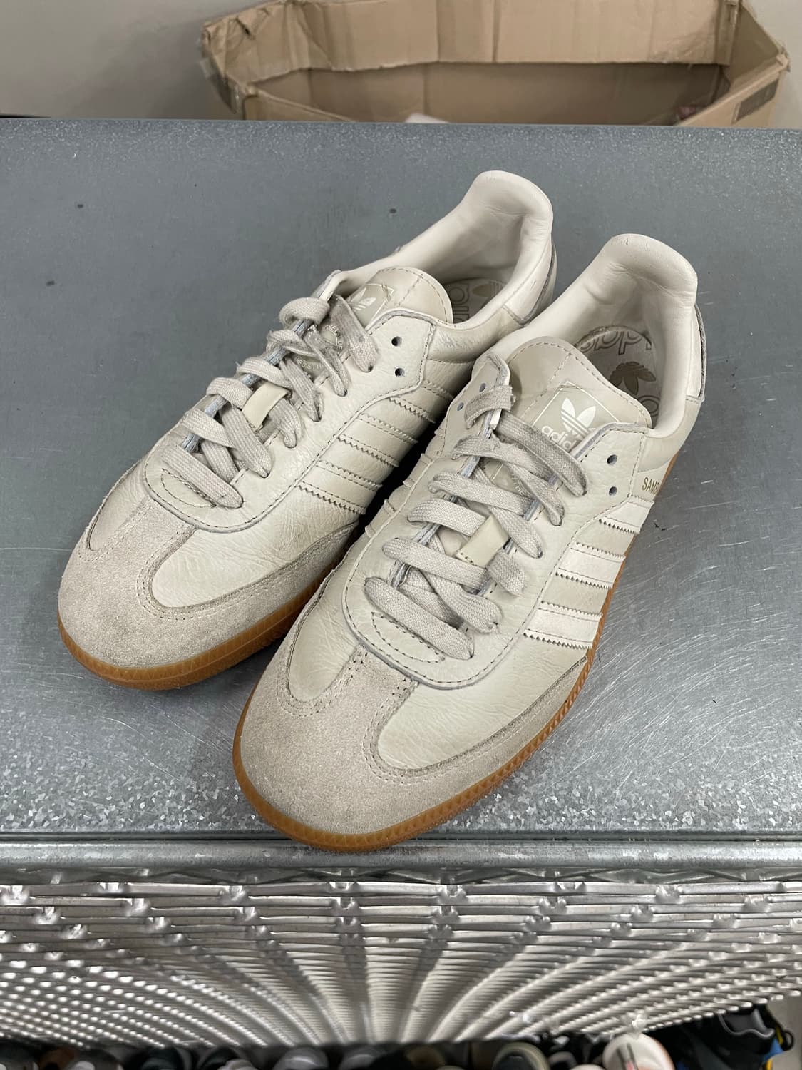 아디다스 삼바 OG 알루미늄 초크 화이트 245 상품이미지2