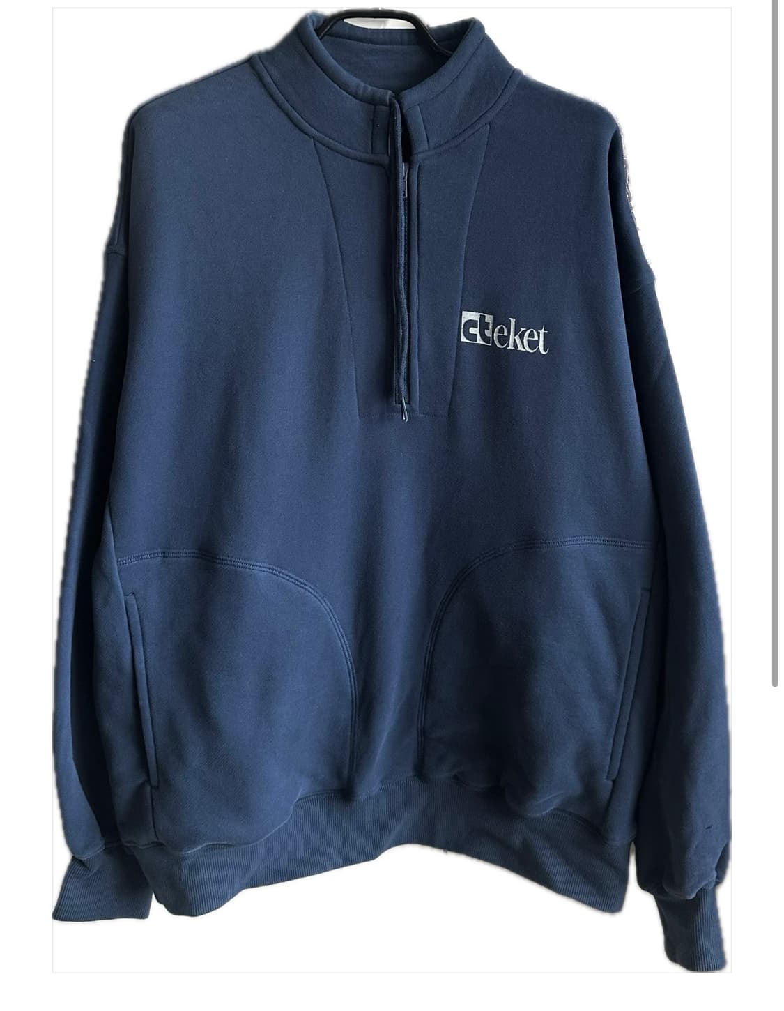 Teket 테켓 하프 집업 맨투맨 상품이미지3