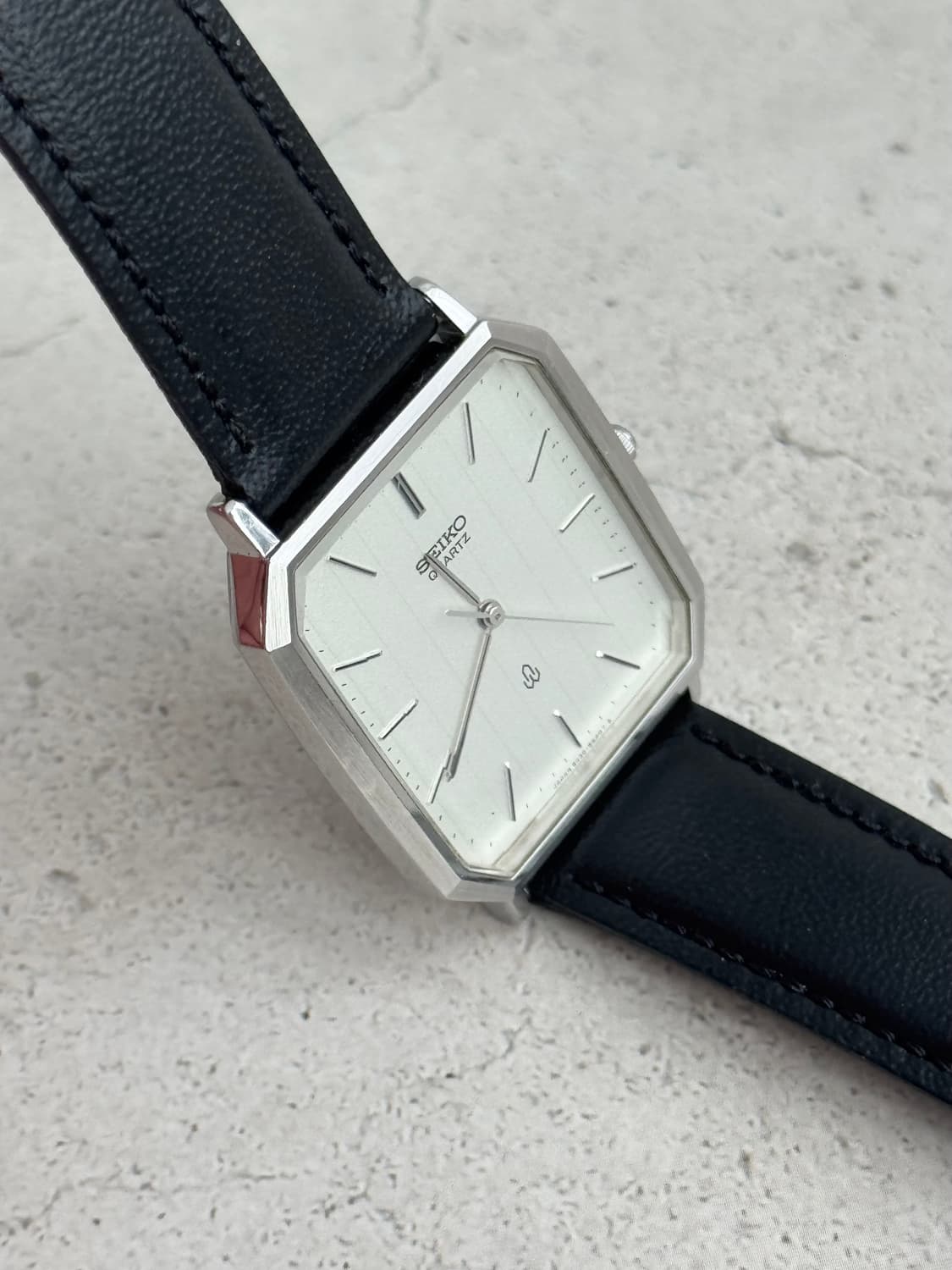 80s 빈티지 세이코 탱크 쿼츠 상품이미지4